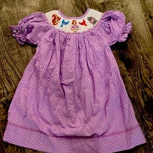 Sophia the first smocked dress